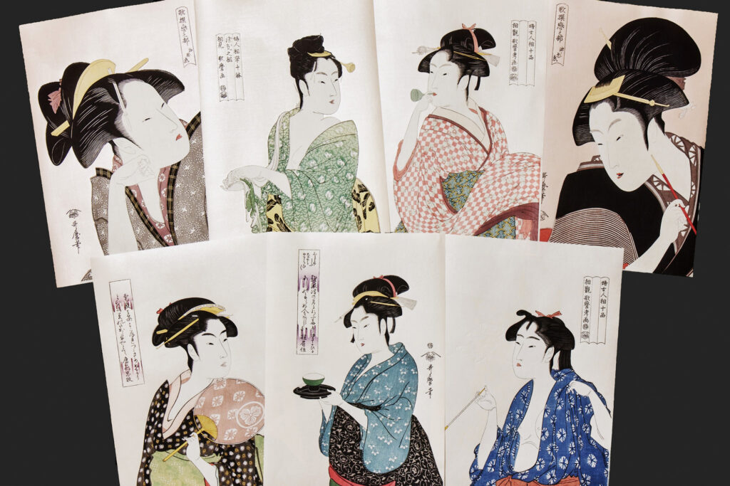 歌麿、写楽のキラキラの謎に迫る。江戸の技を受け継ぐアダチ版画研究所 